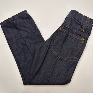 Billy the Kid VTG 50s 60s Boys Jeans Dark Wash Straight Single Orange Stitch
